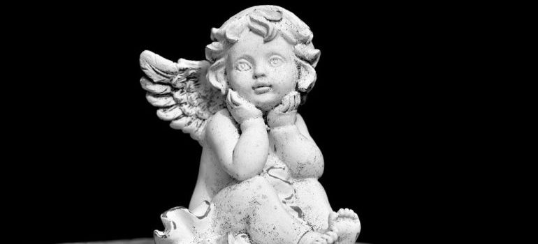 Sculpture of angel