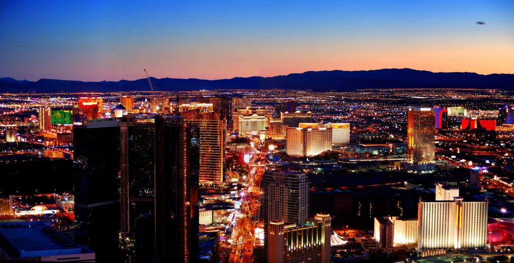 Las Vegas city panorama