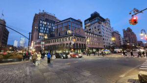 Chelsea building in NYC